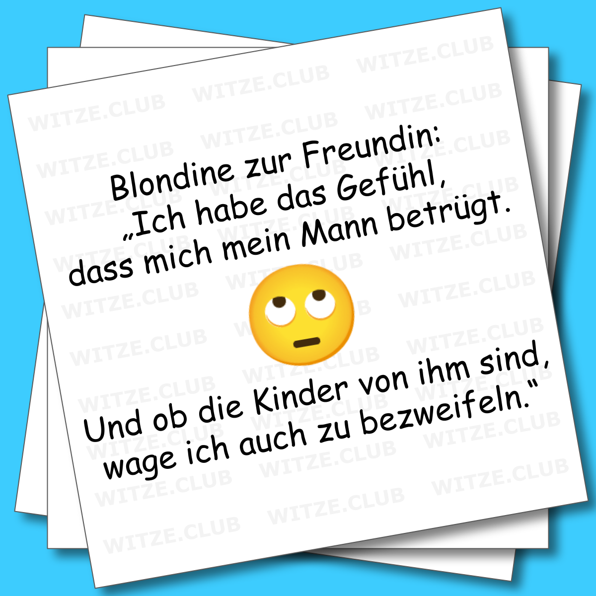 Blondine zur Freundin